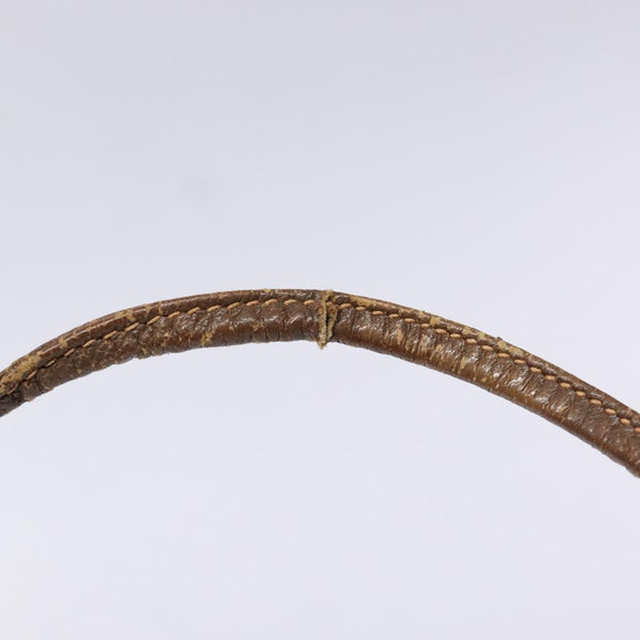 GUCCI GG Supreme Web Sherry Line Shoulder Bag PVC Beige 97 02 068 Auth 139795