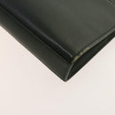 BURBERRY Nova Check Bag Nylon Leather 2Set Beige Green Auth 139805-7