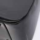 GUCCI Interlocking Hand Bag Patent leather Black 000 1013 0504 Auth 139818-12