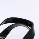 GUCCI Interlocking Hand Bag Patent leather Black 000 1013 0504 Auth 139818-8