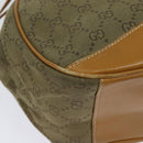 GUCCI GG Canvas Shoulder Bag 2way Beige Gold 000 3444 0282 Auth 139822-18