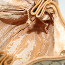 GUCCI GG Canvas Shoulder Bag 2way Beige Gold 000 3444 0282 Auth 139822-20