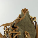 GUCCI GG Canvas Shoulder Bag 2way Beige Gold 000 3444 0282 Auth 139822-6