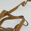 GUCCI GG Canvas Shoulder Bag 2way Beige Gold 000 3444 0282 Auth 139822-14