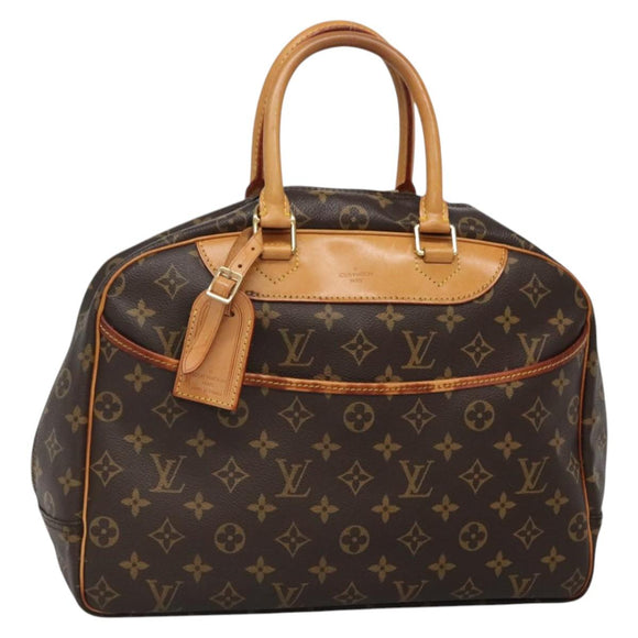 LOUIS VUITTON Monogram Deauville Hand Bag M47270 LV Auth 139826