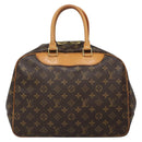 LOUIS VUITTON Monogram Deauville Hand Bag M47270 LV Auth 139826-2