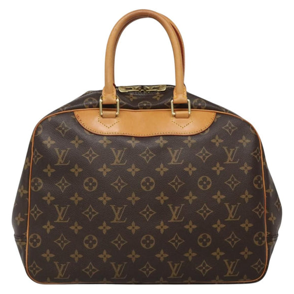 LOUIS VUITTON Monogram Deauville Hand Bag M47270 LV Auth 139826