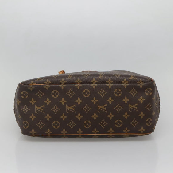 LOUIS VUITTON Monogram Deauville Hand Bag M47270 LV Auth 139826