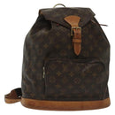LOUIS VUITTON Monogram Montsouris GM Backpack M51135 LV Auth 139827-1