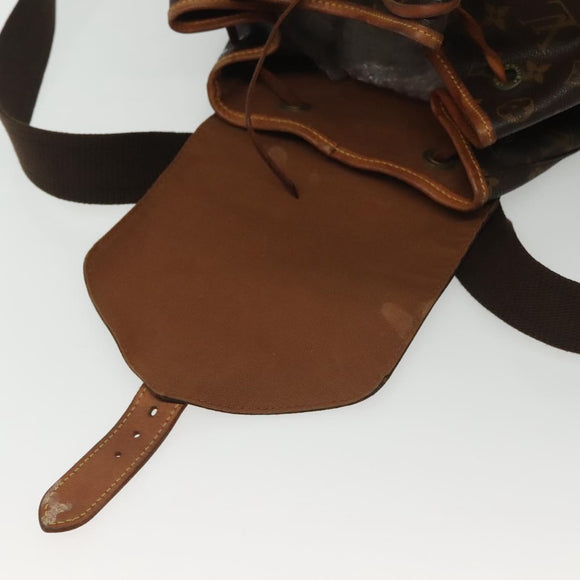 LOUIS VUITTON Monogram Montsouris GM Backpack M51135 LV Auth 139827