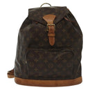LOUIS VUITTON Monogram Montsouris GM Backpack M51135 LV Auth 139827-13