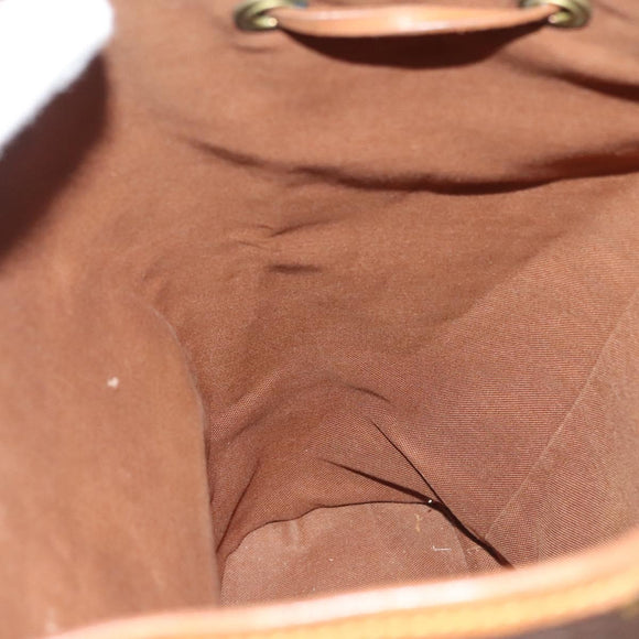 LOUIS VUITTON Monogram Montsouris GM Backpack M51135 LV Auth 139827