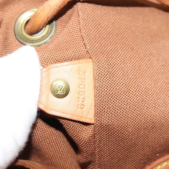 LOUIS VUITTON Monogram Montsouris GM Backpack M51135 LV Auth 139827
