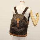 LOUIS VUITTON Monogram Montsouris GM Backpack M51135 LV Auth 139827-30