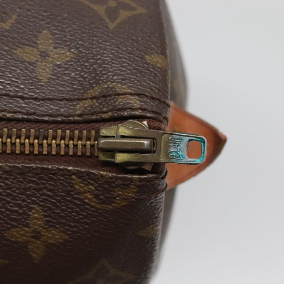 LOUIS VUITTON Monogram Speedy 35 Hand Bag M41524 LV Auth 139832