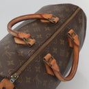 LOUIS VUITTON Monogram Speedy 35 Hand Bag M41524 LV Auth 139832-6