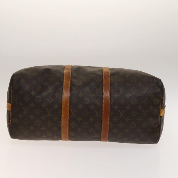 LOUIS VUITTON Monogram Keepall Bandouliere 50 Boston Bag M41416 LV Auth 139834