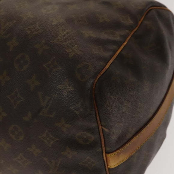 LOUIS VUITTON Monogram Keepall Bandouliere 50 Boston Bag M41416 LV Auth 139834
