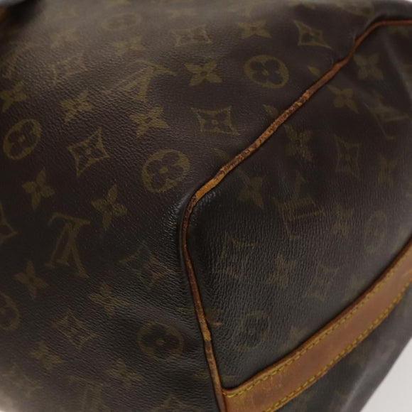 LOUIS VUITTON Monogram Keepall Bandouliere 50 Boston Bag M41416 LV Auth 139834