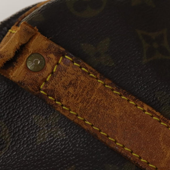 LOUIS VUITTON Monogram Keepall Bandouliere 50 Boston Bag M41416 LV Auth 139834