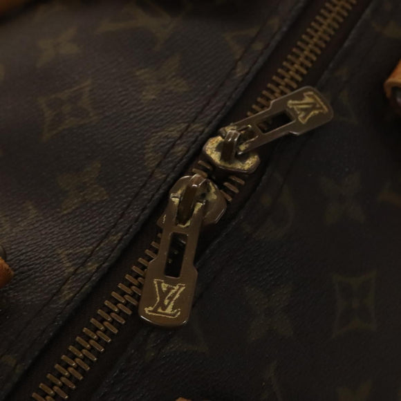 LOUIS VUITTON Monogram Keepall Bandouliere 50 Boston Bag M41416 LV Auth 139834