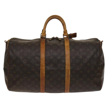 LOUIS VUITTON Monogram Keepall Bandouliere 50 Boston Bag M41416 LV Auth 139834 - 0