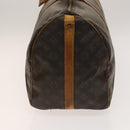 LOUIS VUITTON Monogram Keepall Bandouliere 50 Boston Bag M41416 LV Auth 139834-3