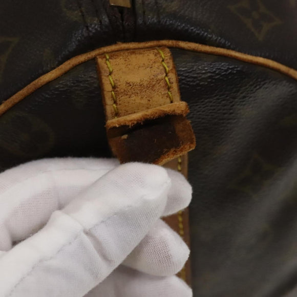 LOUIS VUITTON Monogram Keepall Bandouliere 50 Boston Bag M41416 LV Auth 139834