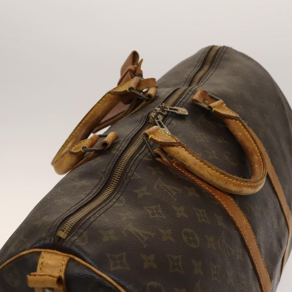 LOUIS VUITTON Monogram Keepall Bandouliere 50 Boston Bag M41416 LV Auth 139834
