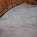 MCM Logogram Vicetos Tote Bag PVC Leather Brown Gold Auth 139837-11