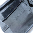 BALLY Hand Bag Leather Black Gold Auth 139839-12