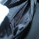 BALLY Hand Bag Leather Black Gold Auth 139839-21