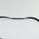 Christian Dior Trotter Canvas Shoulder Bag Navy Gold Auth 139847-8