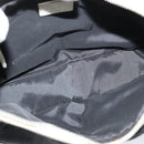 GUCCI Shoulder Bag Canvas Black Silver 001 3812 Auth 139851-16