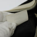 GUCCI Shoulder Bag Canvas Black Silver 001 3812 Auth 139851-20