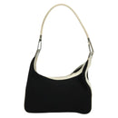 GUCCI Shoulder Bag Canvas Black Silver 001 3812 Auth 139851-3