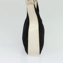 GUCCI Shoulder Bag Canvas Black Silver 001 3812 Auth 139851-4