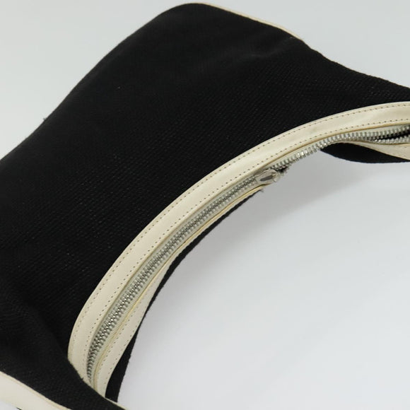 GUCCI Shoulder Bag Canvas Black Silver 001 3812 Auth 139851