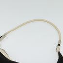 GUCCI Shoulder Bag Canvas Black Silver 001 3812 Auth 139851-9