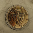 GUCCI GG Canvas Guccissima Hand Bag Leather Ivory Gold 197020 Auth 139852-17