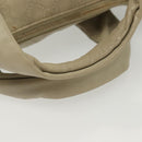 GUCCI GG Canvas Guccissima Hand Bag Leather Ivory Gold 197020 Auth 139852-9