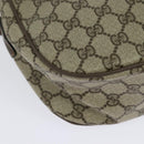 GUCCI GG Supreme Web Sherry Line Shoulder Bag PVC Beige 89 02 032 Auth 139856-16