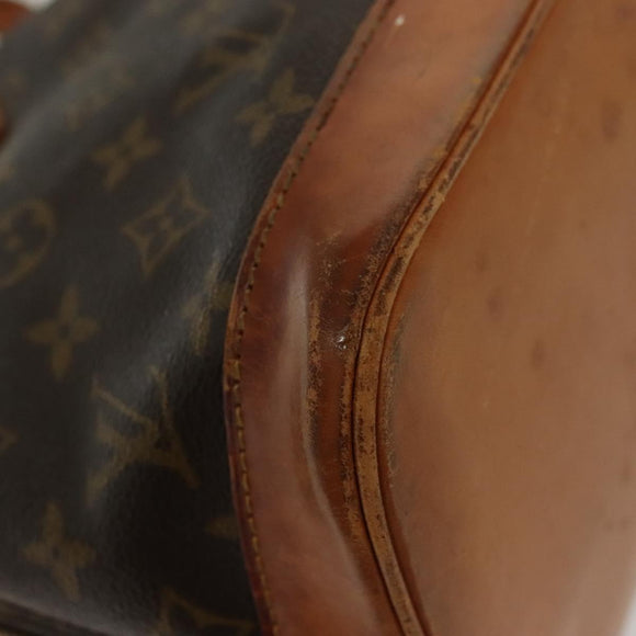 LOUIS VUITTON Monogram Alma Hand Bag M51130 LV Auth 139859