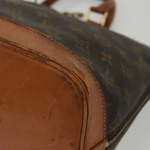 LOUIS VUITTON Monogram Alma Hand Bag M51130 LV Auth 139859
