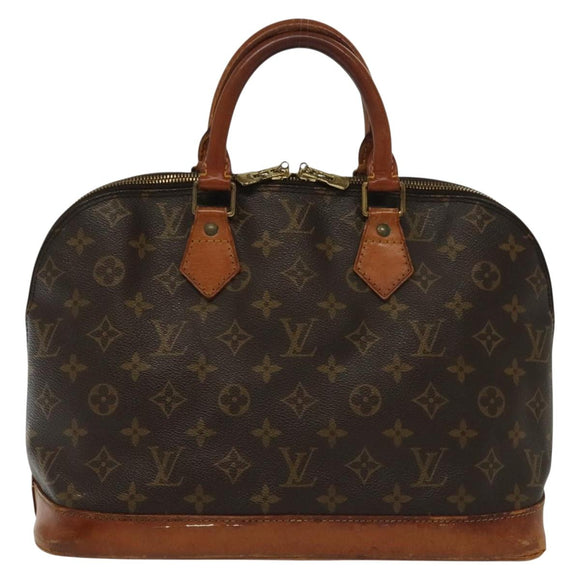 LOUIS VUITTON Monogram Alma Hand Bag M51130 LV Auth 139859