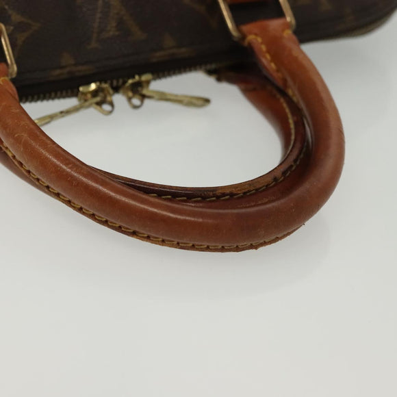 LOUIS VUITTON Monogram Alma Hand Bag M51130 LV Auth 139859
