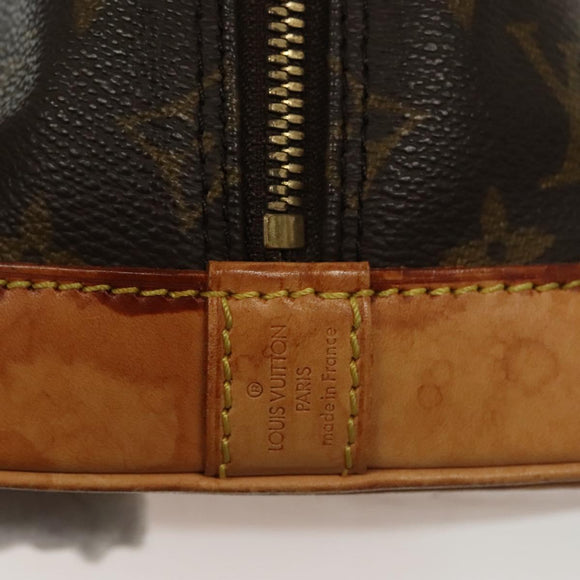 LOUIS VUITTON Monogram Alma Hand Bag M51130 LV Auth 139860