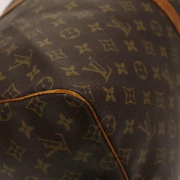 LOUIS VUITTON Monogram Keepall 55 Boston Bag M41424 LV Auth 139874