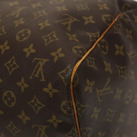 LOUIS VUITTON Monogram Keepall 55 Boston Bag M41424 LV Auth 139874