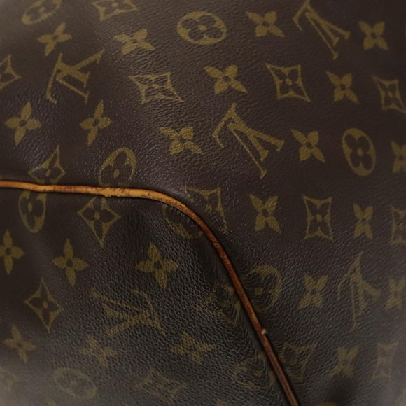 LOUIS VUITTON Monogram Keepall 55 Boston Bag M41424 LV Auth 139874